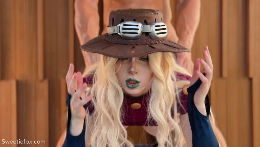 Gyro Teaches Johnny How To Roll Balls (Cosplay Sweetie Fox)