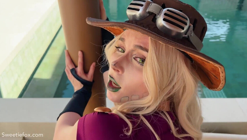 Gyro Teaches Johnny How To Roll Balls (Cosplay Sweetie Fox)