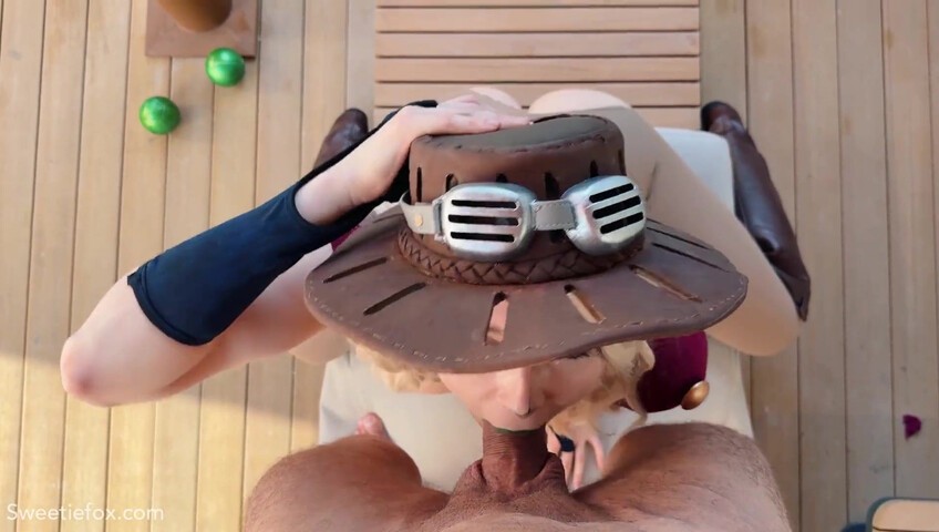 Gyro Teaches Johnny How To Roll Balls (Cosplay Sweetie Fox)