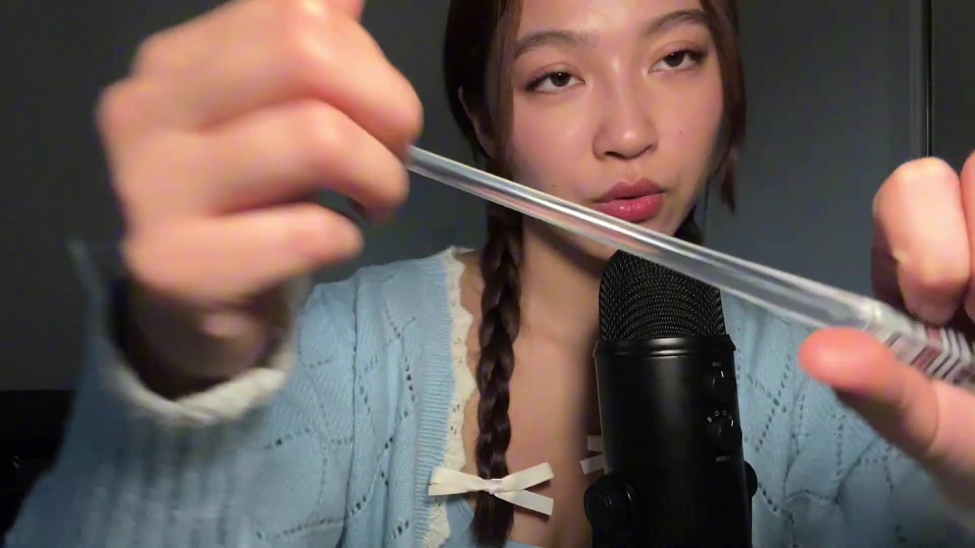 Cloud Crystal ASMR Patreon - 10 April 2024 - Spit Painting Your Face with a  Light Saber