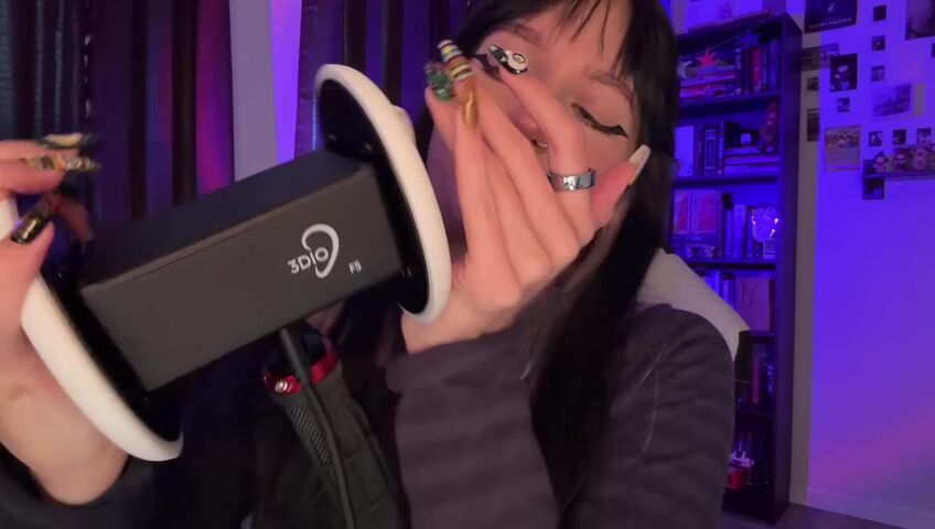 Sage ASMR - 15 April 2026 - Inaudible Curse Words ASMR (Mouth Sounds, 3Dio, Heavy Breathing)