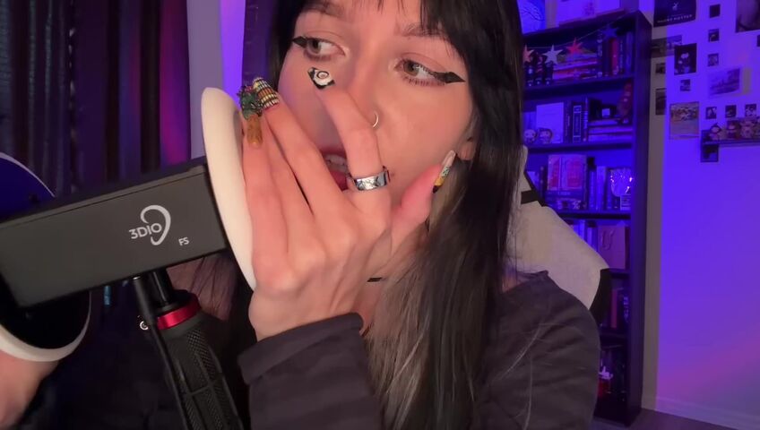 Sage ASMR - 15 April 2026 - Inaudible Curse Words ASMR (Mouth Sounds, 3Dio, Heavy Breathing)