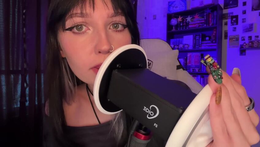 Sage ASMR - 15 April 2026 - Inaudible Curse Words ASMR (Mouth Sounds, 3Dio, Heavy Breathing)