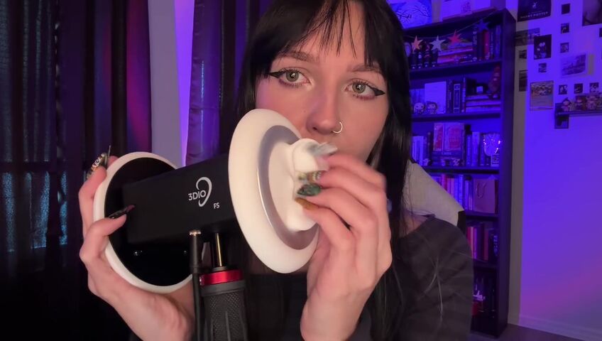 Sage ASMR - 15 April 2026 - Inaudible Curse Words ASMR (Mouth Sounds, 3Dio, Heavy Breathing)