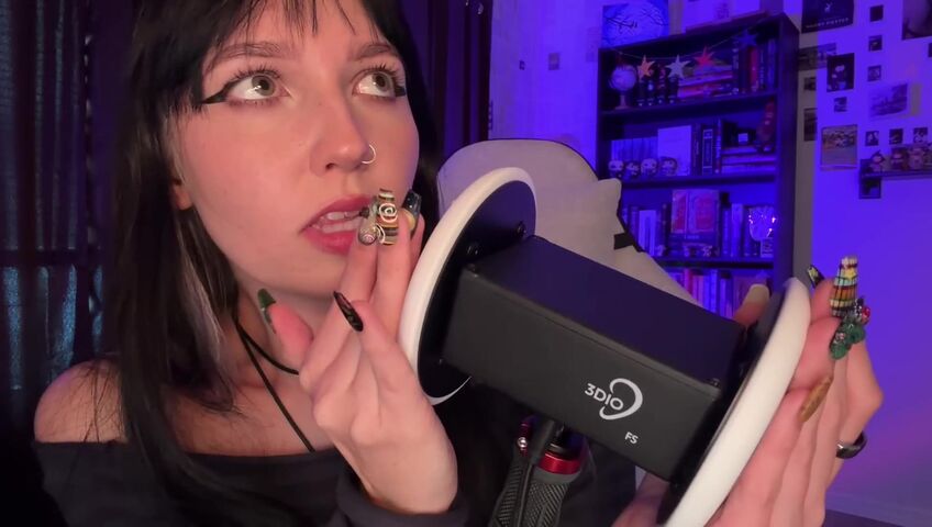 Sage ASMR - 15 April 2026 - Inaudible Curse Words ASMR (Mouth Sounds, 3Dio, Heavy Breathing)