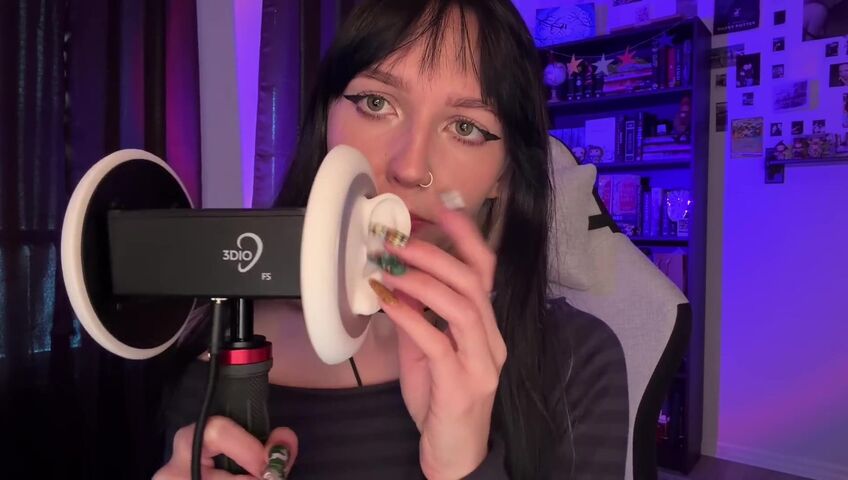 Sage ASMR - 15 April 2026 - Inaudible Curse Words ASMR (Mouth Sounds, 3Dio, Heavy Breathing)