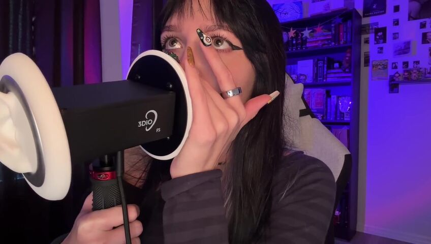 Sage ASMR - 15 April 2026 - Inaudible Curse Words ASMR (Mouth Sounds, 3Dio, Heavy Breathing)