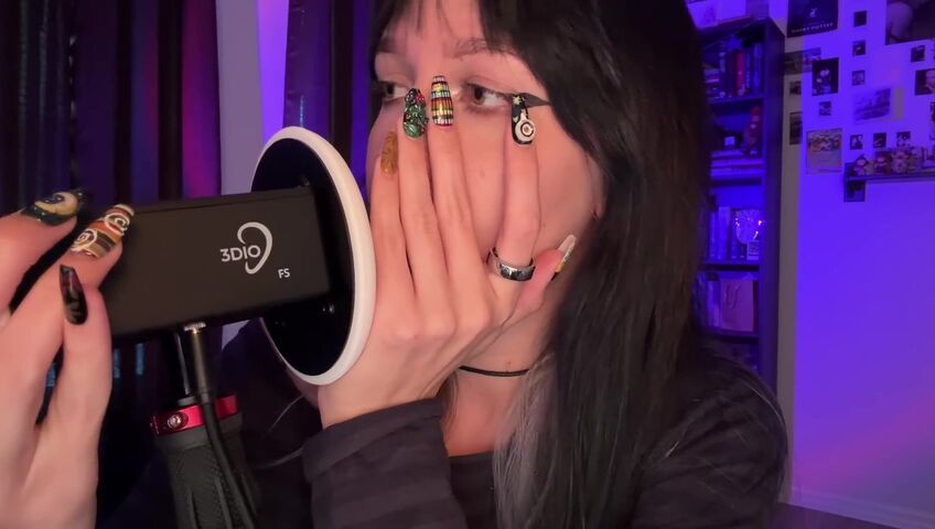 Sage ASMR - 15 April 2026 - Inaudible Curse Words ASMR (Mouth Sounds, 3Dio, Heavy Breathing)