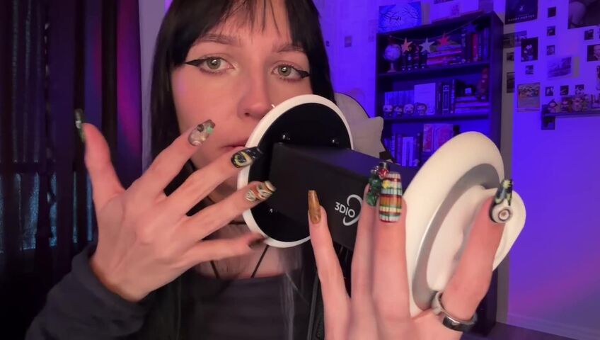 Sage ASMR - 15 April 2026 - Inaudible Curse Words ASMR (Mouth Sounds, 3Dio, Heavy Breathing)