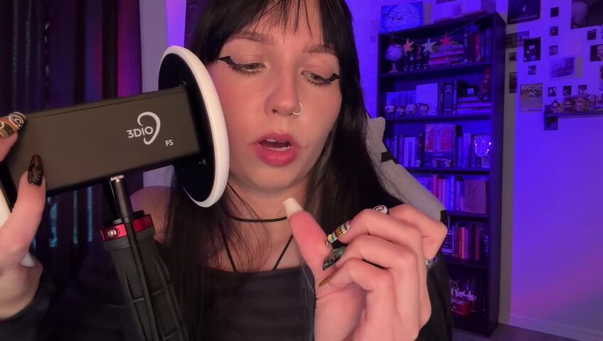 Sage ASMR - 15 April 2026 - Inaudible Curse Words ASMR (Mouth Sounds, 3Dio, Heavy Breathing)