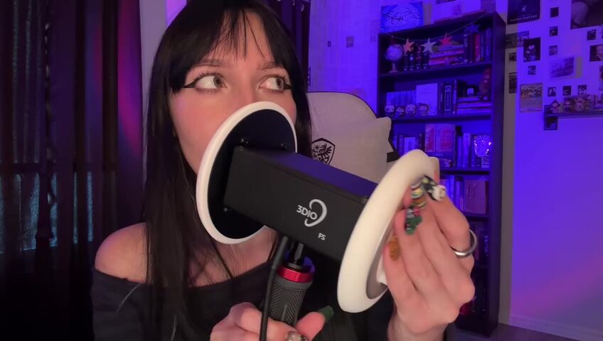 Sage ASMR - 15 April 2026 - Inaudible Curse Words ASMR (Mouth Sounds, 3Dio, Heavy Breathing)