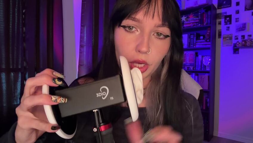 Sage ASMR - 15 April 2026 - Inaudible Curse Words ASMR (Mouth Sounds, 3Dio, Heavy Breathing)