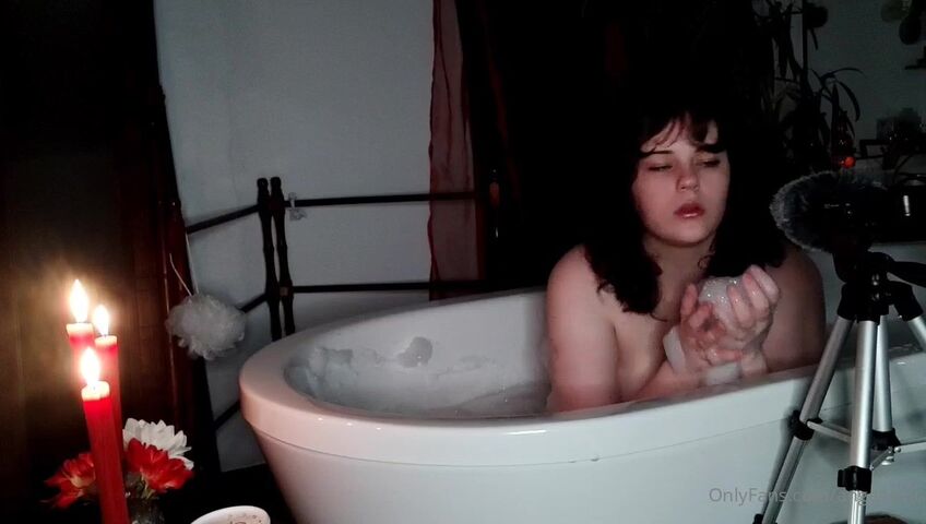 AngeASMR - Come Take a Bath With Me Fansly Leak