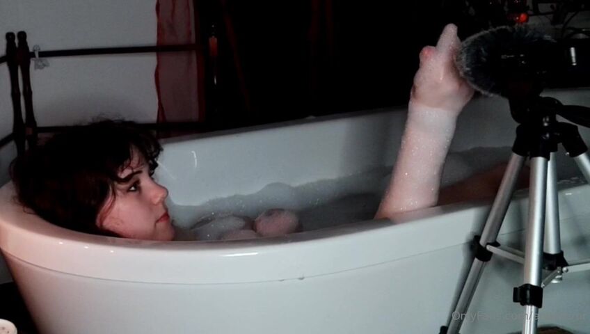 AngeASMR - Come Take a Bath With Me Fansly Leak
