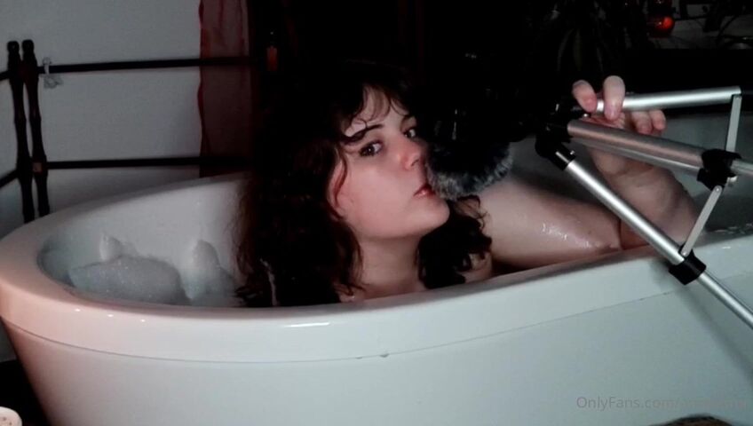 AngeASMR - Come Take a Bath With Me Fansly Leak