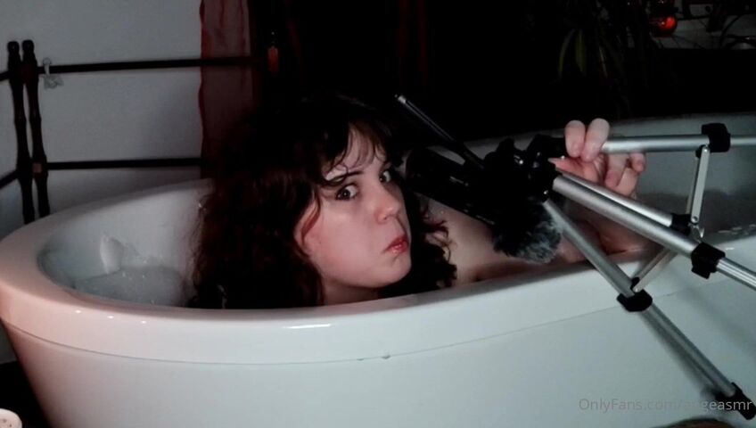 AngeASMR - Come Take a Bath With Me Fansly Leak