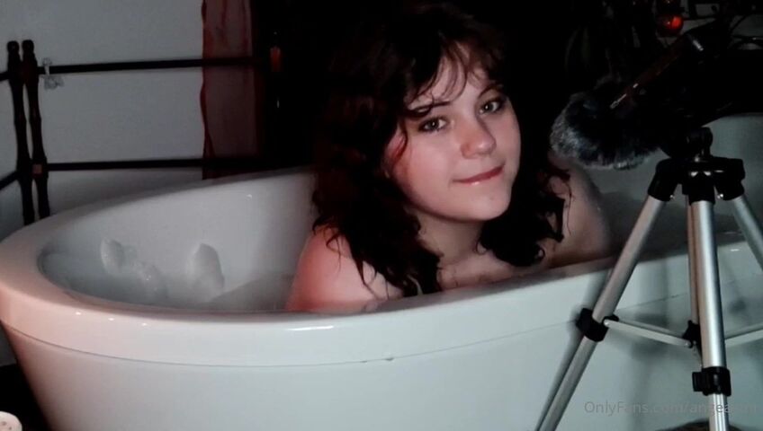AngeASMR - Come Take a Bath With Me Fansly Leak