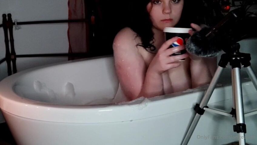 AngeASMR - Come Take a Bath With Me Fansly Leak