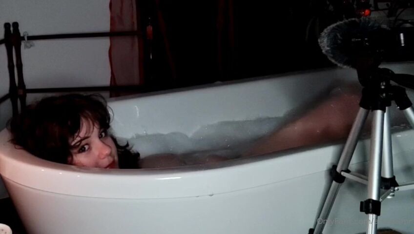AngeASMR - Come Take a Bath With Me Fansly Leak