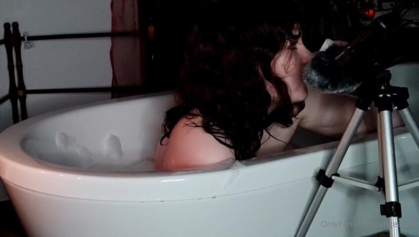 AngeASMR - Come Take a Bath With Me Fansly Leak