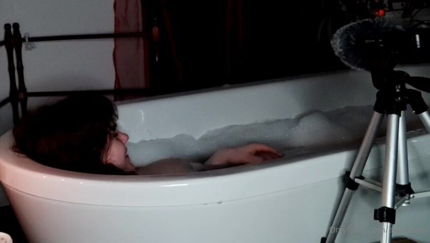 AngeASMR - Come Take a Bath With Me Fansly Leak
