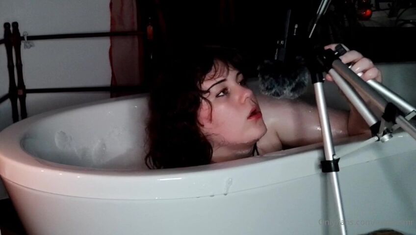 AngeASMR - Come Take a Bath With Me Fansly Leak