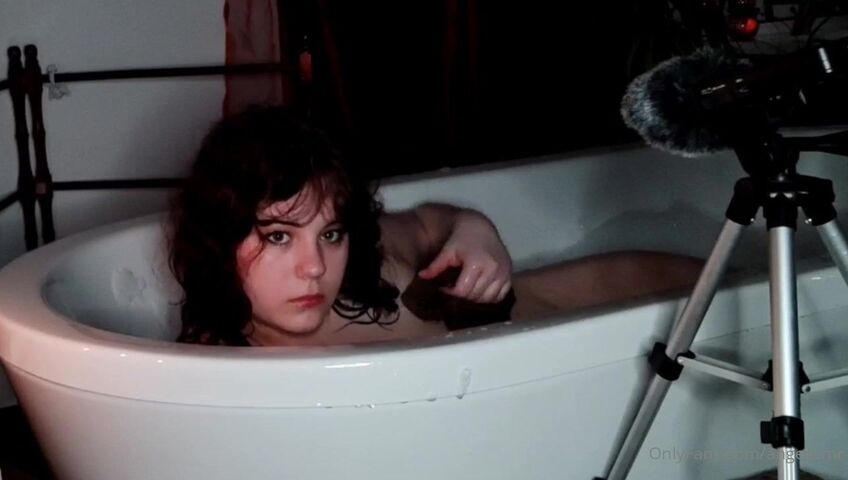 AngeASMR - Come Take a Bath With Me Fansly Leak