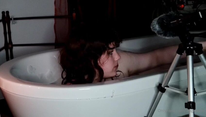 AngeASMR - Come Take a Bath With Me Fansly Leak