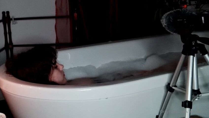 AngeASMR - Come Take a Bath With Me Fansly Leak