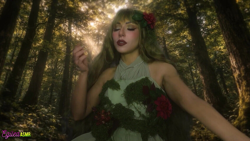 Egilea ASMR - 14 April 2026 - [EXCLUSIVE VIDEO] Forest Nymph Takes Care of You with Kisses Pareon Leak