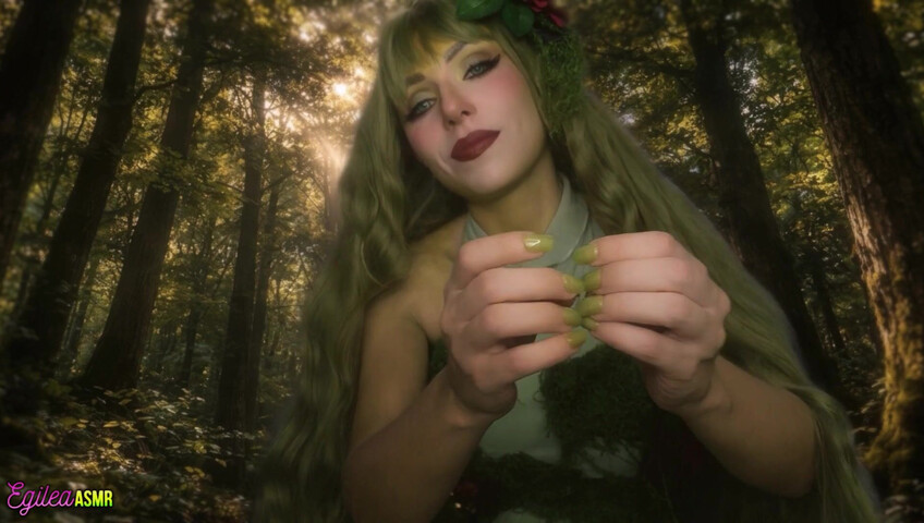 Egilea ASMR - 14 April 2026 - [EXCLUSIVE VIDEO] Forest Nymph Takes Care of You with Kisses Pareon Leak