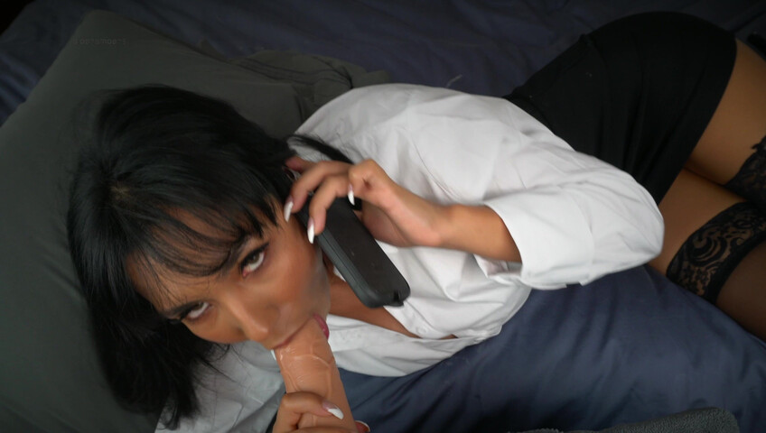 Sloansmoans - Cheating While Chatting 4K