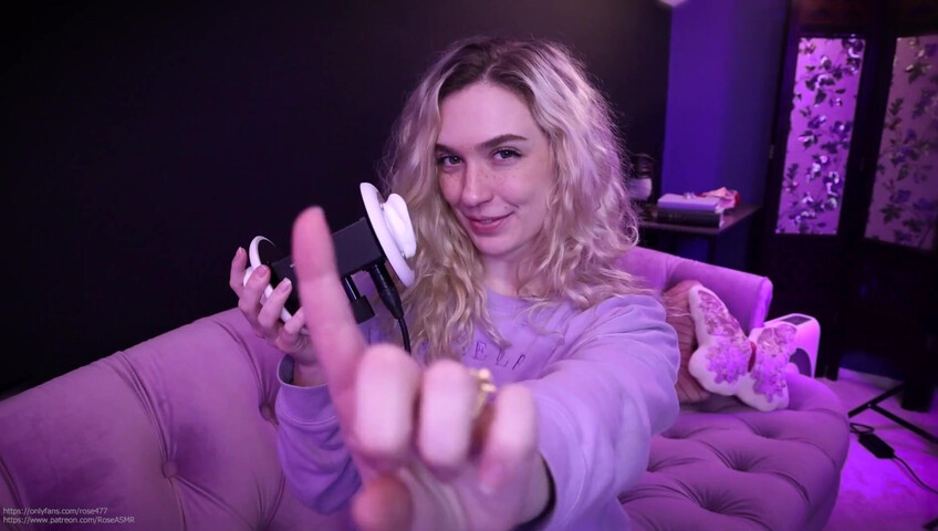 Rose ASMR - Whispering & Kissing on My Favorite Bra Patreon Leak