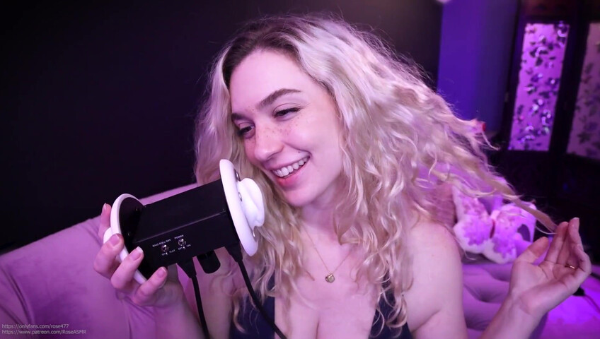 Rose ASMR - Whispering & Kissing on My Favorite Bra Patreon Leak