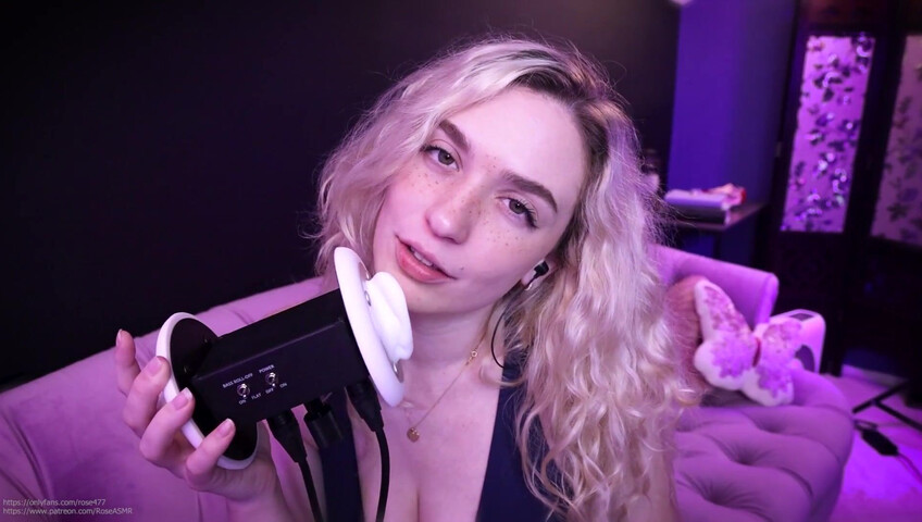 Rose ASMR - Whispering & Kissing on My Favorite Bra Patreon Leak