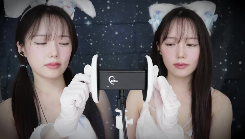 Jamonghae ASMR - 12 April 2026 - ASMR 토끼&고양이 쌍둥이의 수면 치료