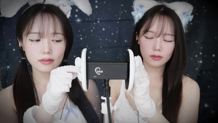 Jamonghae ASMR - 12 April 2026 - ASMR 토끼&고양이 쌍둥이의 수면 치료