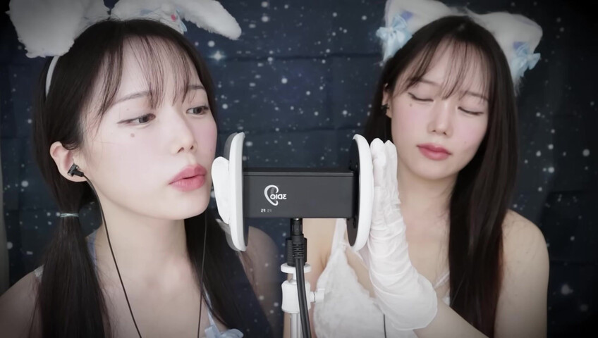 Jamonghae ASMR - 12 April 2026 - ASMR 토끼&고양이 쌍둥이의 수면 치료