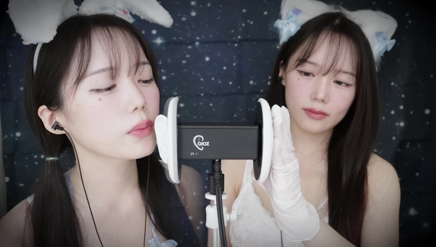 Jamonghae ASMR - 12 April 2026 - ASMR 토끼&고양이 쌍둥이의 수면 치료