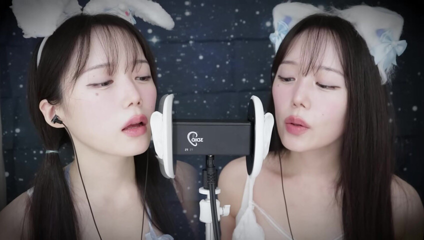 Jamonghae ASMR - 12 April 2026 - ASMR 토끼&고양이 쌍둥이의 수면 치료
