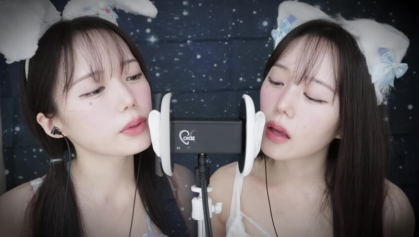 Jamonghae ASMR - 12 April 2026 - ASMR 토끼&고양이 쌍둥이의 수면 치료