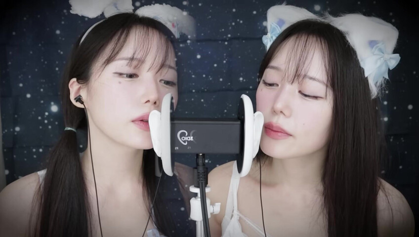 Jamonghae ASMR - 12 April 2026 - ASMR 토끼&고양이 쌍둥이의 수면 치료