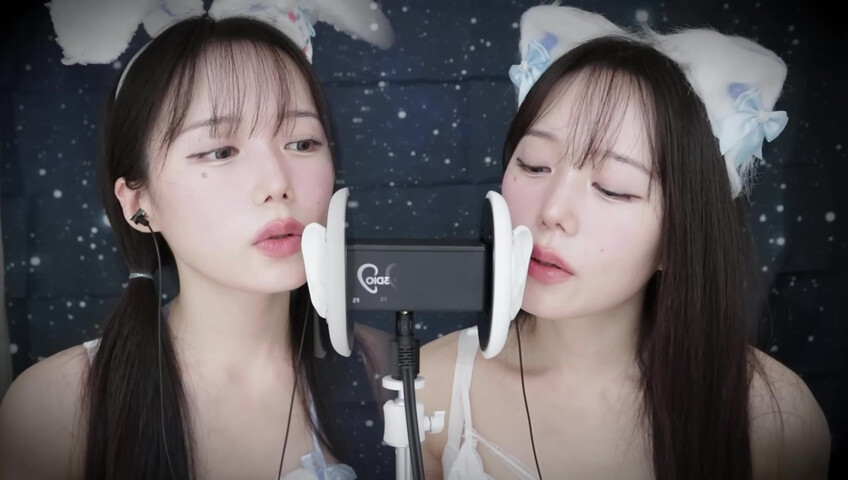 Jamonghae ASMR - 12 April 2026 - ASMR 토끼&고양이 쌍둥이의 수면 치료
