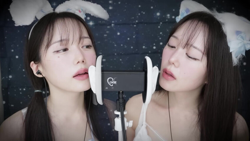 Jamonghae ASMR - 12 April 2026 - ASMR 토끼&고양이 쌍둥이의 수면 치료