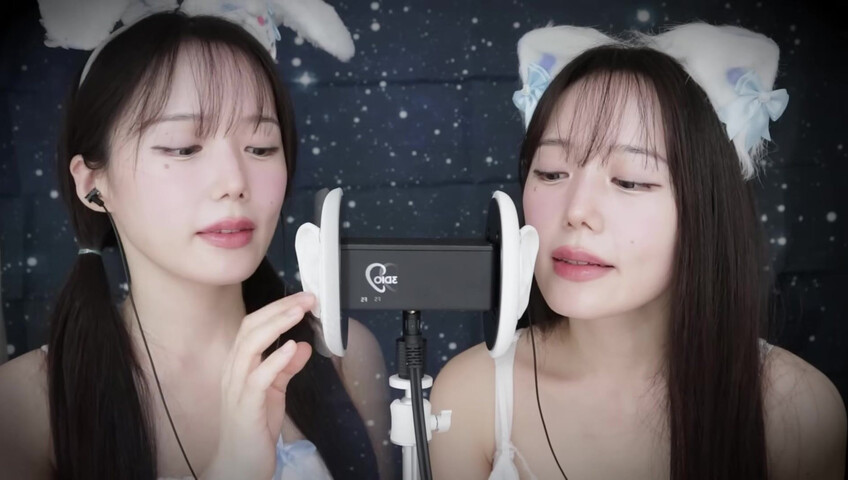Jamonghae ASMR - 12 April 2026 - ASMR 토끼&고양이 쌍둥이의 수면 치료