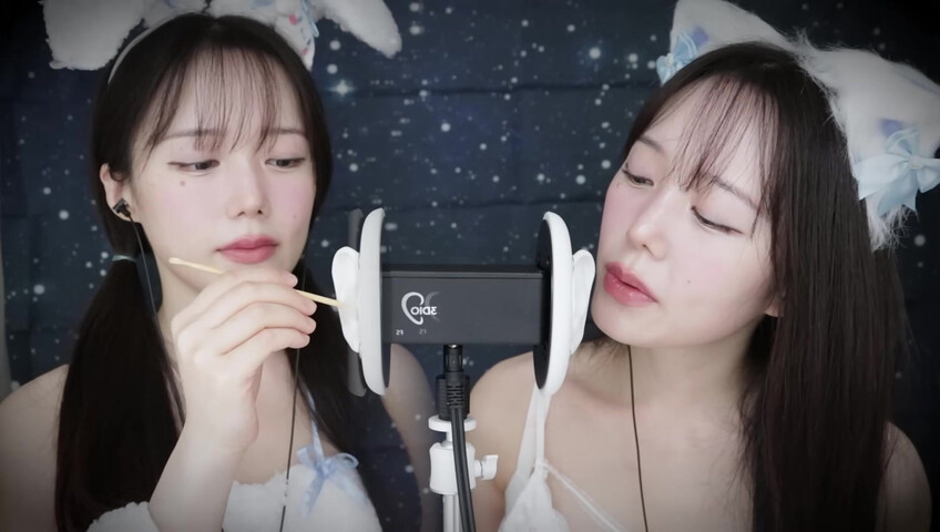 Jamonghae ASMR - 12 April 2026 - ASMR 토끼&고양이 쌍둥이의 수면 치료