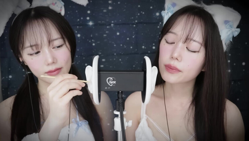 Jamonghae ASMR - 12 April 2026 - ASMR 토끼&고양이 쌍둥이의 수면 치료