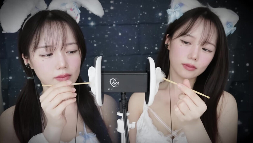 Jamonghae ASMR - 12 April 2026 - ASMR 토끼&고양이 쌍둥이의 수면 치료