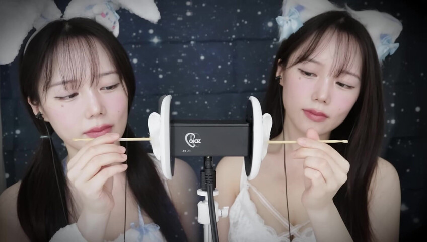 Jamonghae ASMR - 12 April 2026 - ASMR 토끼&고양이 쌍둥이의 수면 치료
