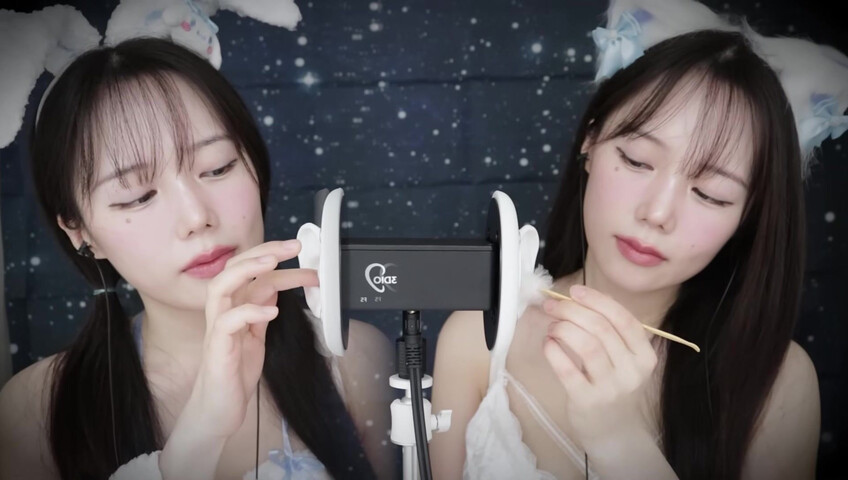 Jamonghae ASMR - 12 April 2026 - ASMR 토끼&고양이 쌍둥이의 수면 치료